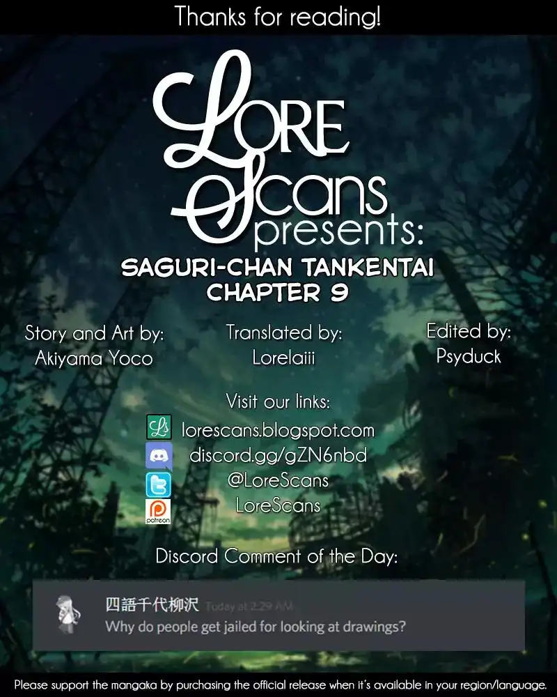 Saguri-chan Tankentai Chapter 9 20